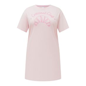 H&H Women's Plus Boxy Tee Nightie