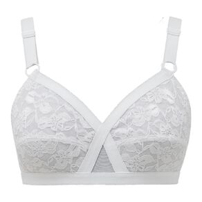 H&H Women's Cross Your Heart Wirefree Soft Cup Bra