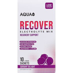 aqua plus recover currant delight electrolyte mix 1 each