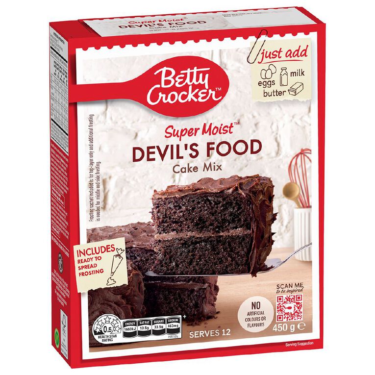 Betty Crocker Devil's Food Cake Mix 450g