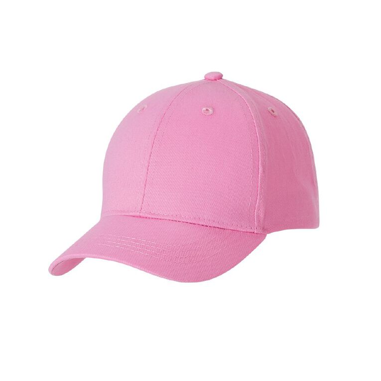 Young Original Kids' Twill Peak Cap, Pink, hi-res