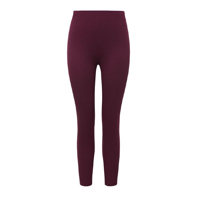 H&H Women's Thermal Long Johns, Red Mid, hi-res