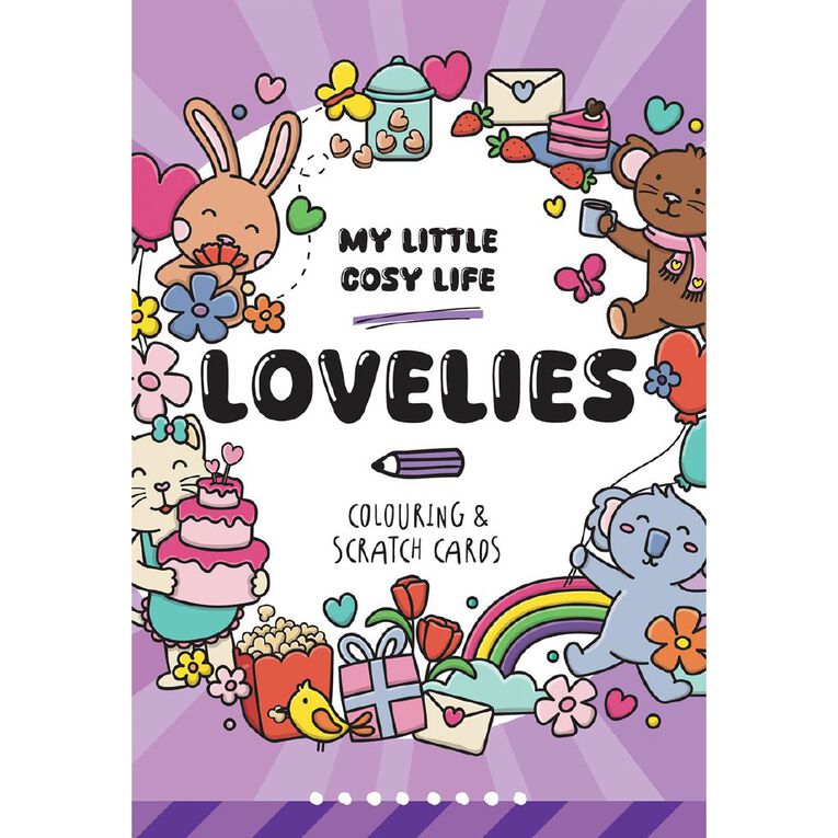 My Little Cosy Life: Lovelies Colouring & Scratch Cards, , hi-res