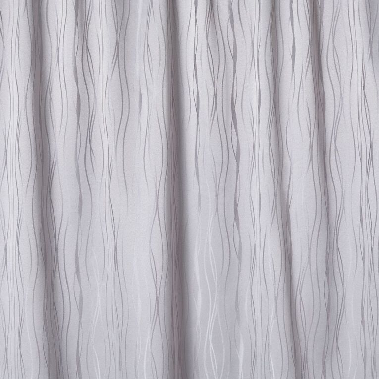 Living & Co Paloma Curtains Grey Light 150-230cm Wide/160cm Drop, Grey Light, hi-res