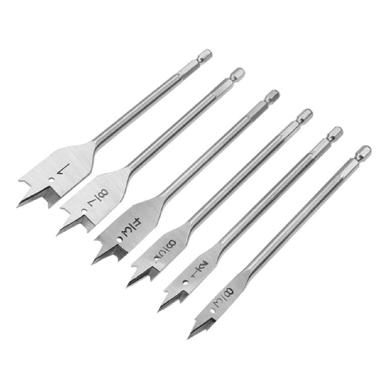 Tolsen Spade Bit Set 6 Piece, , hi-res