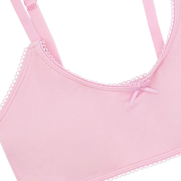 Clio Teens Seamfree Padded Bralette, Pink, hi-res