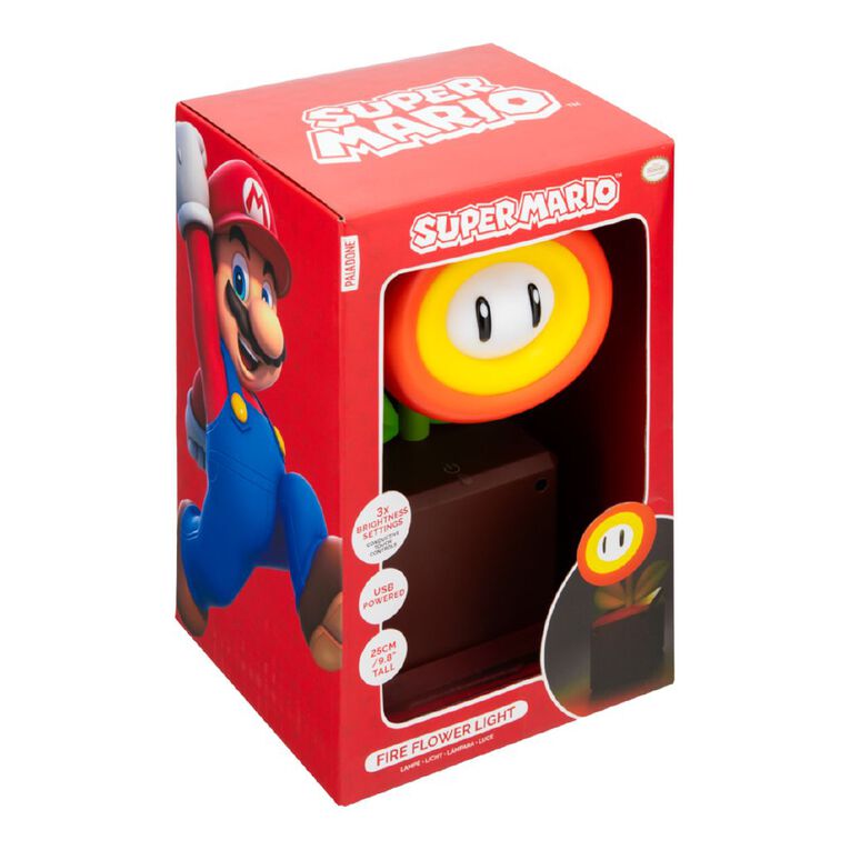 Paladone Super Mario Fire Flower Lamp, , hi-res
