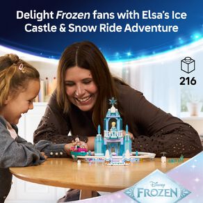 LEGO Disney Princess Elsas Ice Castle & Snow Ride Adventure 43281