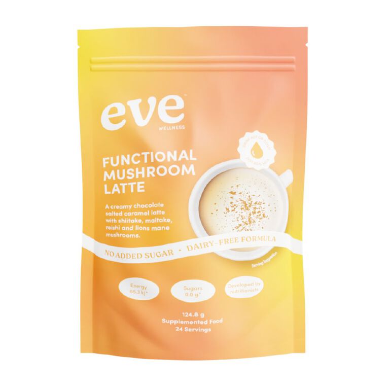 Eve Wellness Functional Mushroom Latte 124.8g, , hi-res