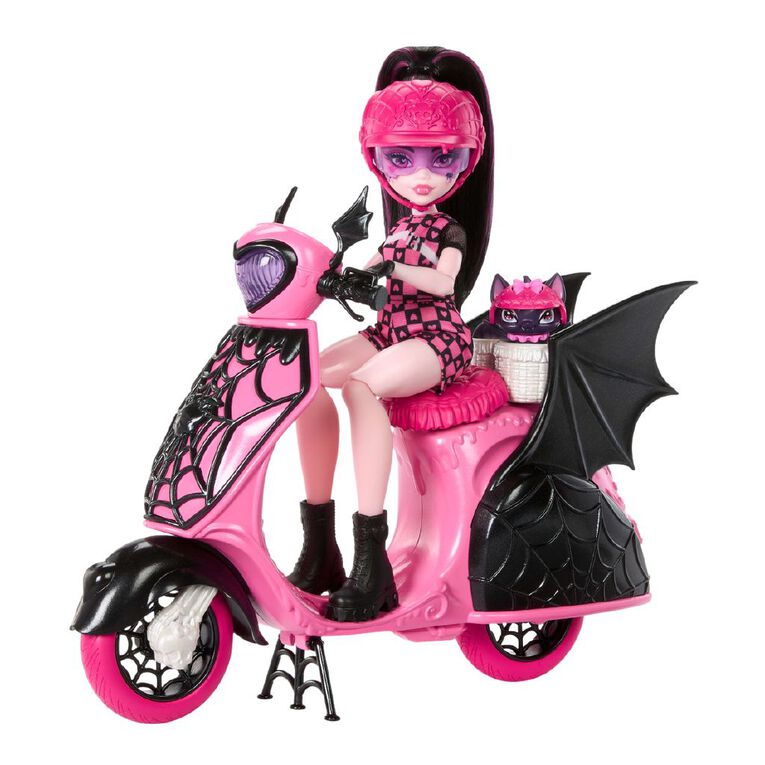 Monster High Draculaura Doll & Scooter, , hi-res