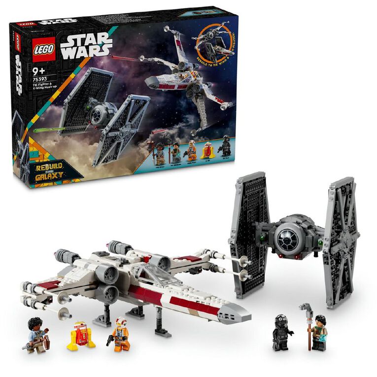 LEGO Star Wars TIE Fighter & X-Wing Mash-up 75393, , hi-res