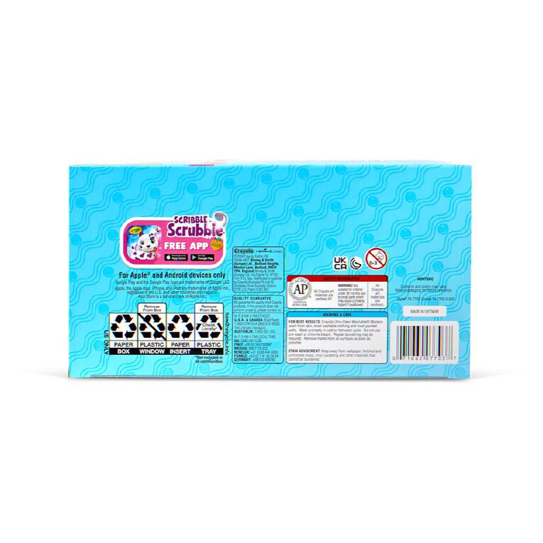 Crayola Scribble Scrubbie Poseable Jumbo Pet Jenny, , hi-res