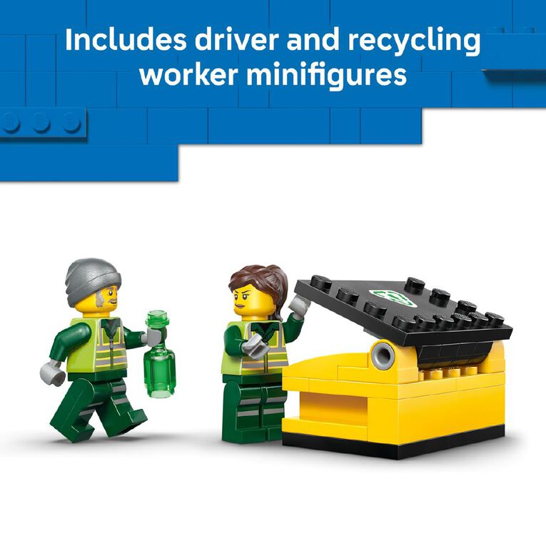 LEGO CITY Recycling Truck 60495, , hi-res
