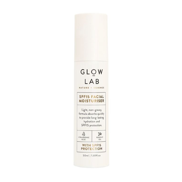 Glow Lab Facial Moisturiser SPF15+ 50ml, , hi-res
