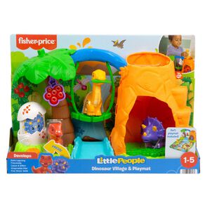 Fisher-Price Little People Dinos Dinosaur Village Playset