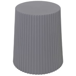 Living & Co Nova Resin Side Table Charcoal