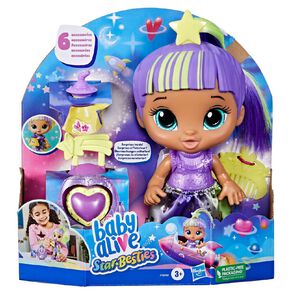 Baby Alive Fantasy Star Besties Brown Hair