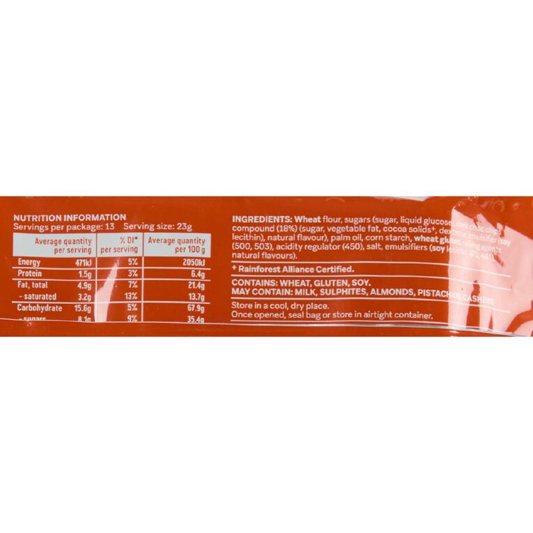Nice Choc Chip Cookies 300g, , hi-res