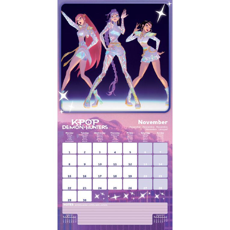 KPop Demon Hunters Calendar 2027, , hi-res