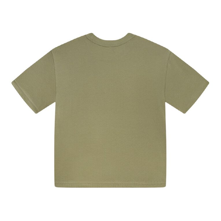 Young Original Short Sleeve Print Tee, Green Light, hi-res