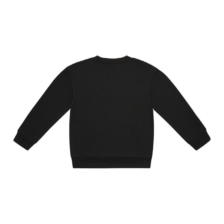 Young Original Kids' Crew Sweatshirt, Black, hi-res