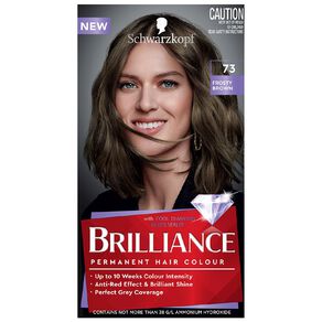 Schwarzkopf Brilliance Cool Browns Hair Colour 73 Frosty Brown