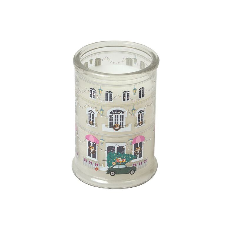 Wonderland Home Festive Candle White Jasmine & Tuberose White, , hi-res