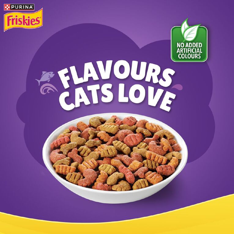Friskies Surfin' & Turfin' Dry Cat Food 1.4kg, , hi-res