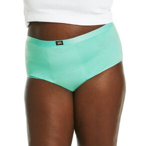 Love Luna Women's Plus Size Super Period Full Briefs