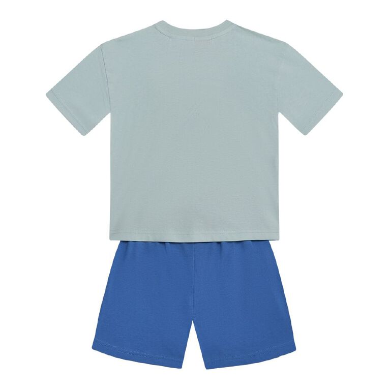 Paw Patrol Boys' T-Shirt and Short Pyjama Set, Blue Light, hi-res