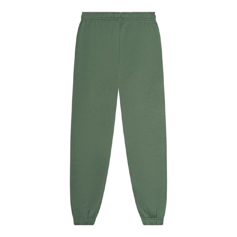 Young Original Core Print Trackpants, Green Mid, hi-res