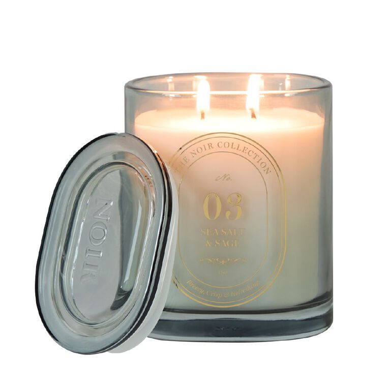 Living & Co Noir Scented Candle 03, , hi-res
