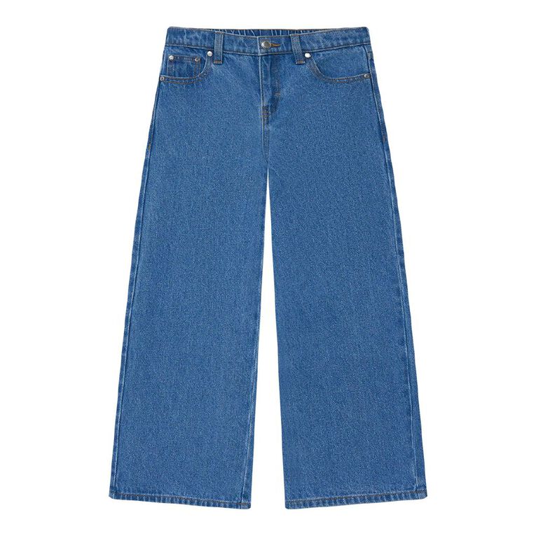 Young Original Wide Leg Jeans, Denim Mid, hi-res
