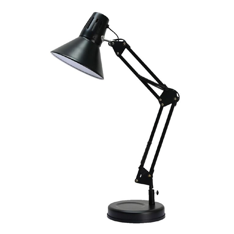 Living & Co Parker Desk Lamp Black, , hi-res
