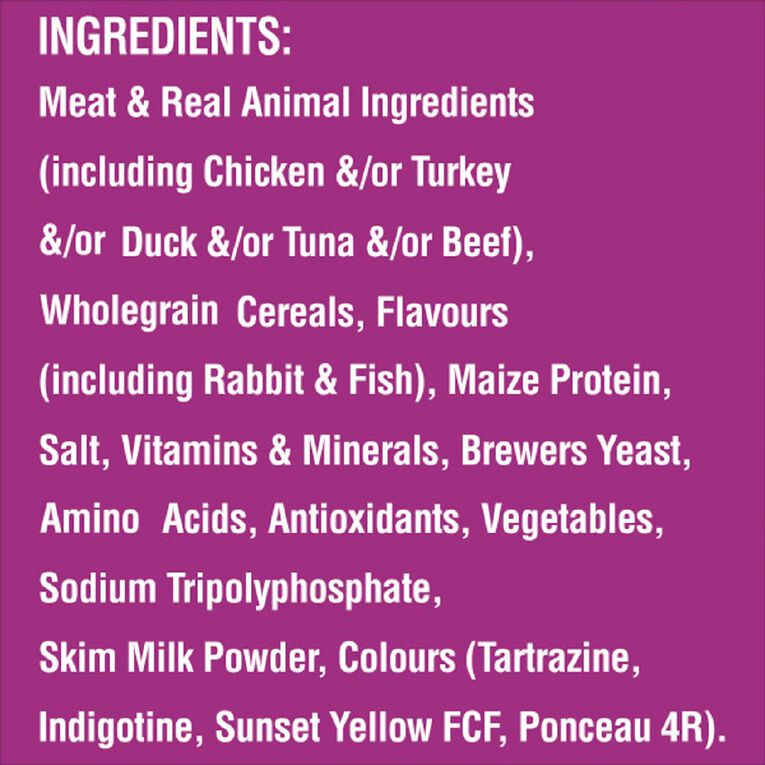 Whiskas Adult Dry Cat Food Chicken & Rabbit 3kg, , hi-res