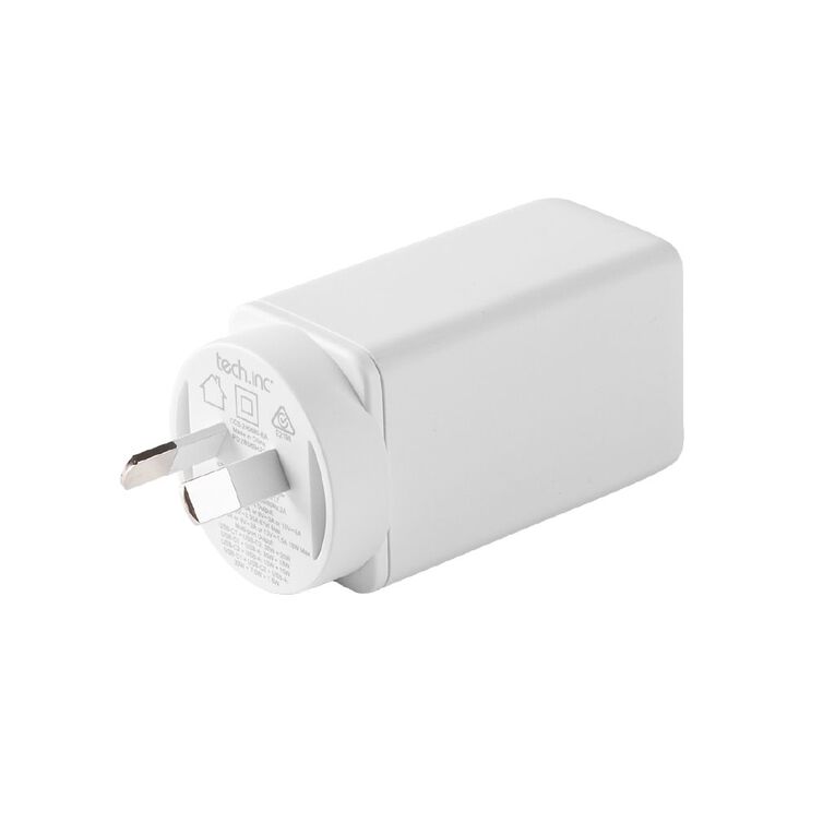 Tech.Inc 67W GAN Triple USB Wall Charger, , hi-res