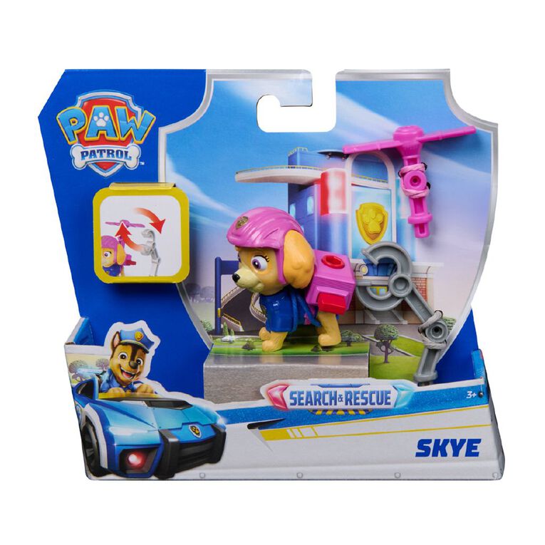 Paw Patrol Search & Rescue Action Pup Figure Assorted, , hi-res