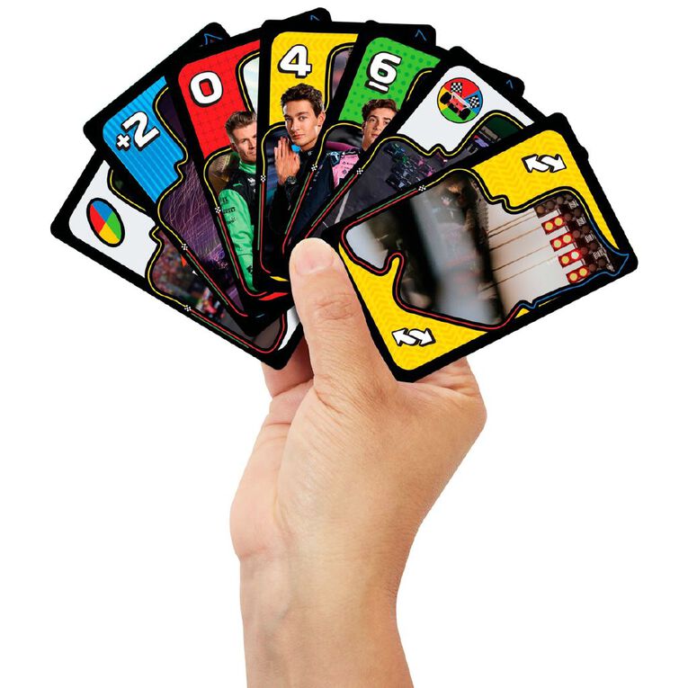 UNO F1 Racing Card Game, , hi-res