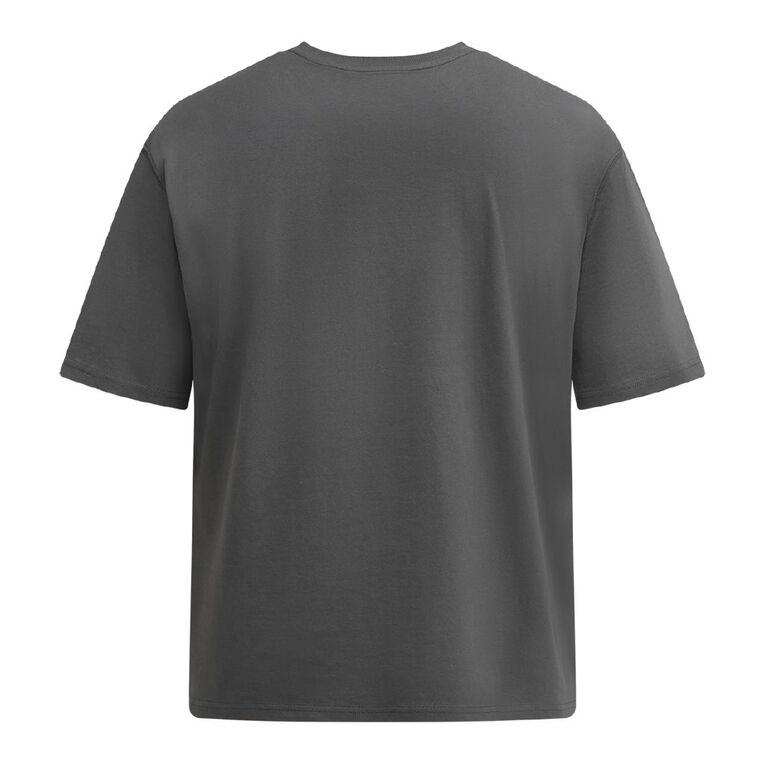 H&H Men's Relaxed Fit Graphic Tee, Grey Dark, hi-res
