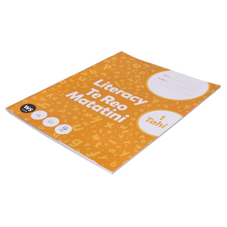 WS Junior Literacy 1 Tahi Yellow, , hi-res