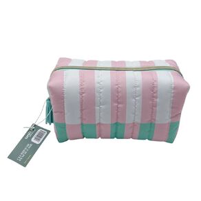 Uniti Clubhouse Pencil Case Striped Pink Light