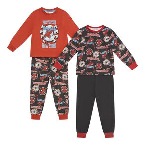 Spider-Man Boys' Knit 2 Pack Pyjama Set