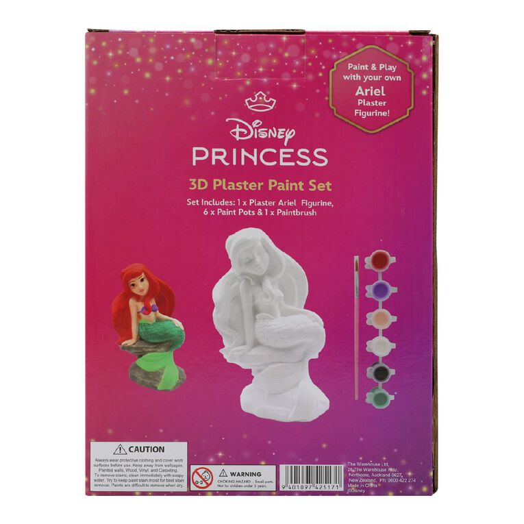 Disney Princess Plaster Paint Set, , hi-res