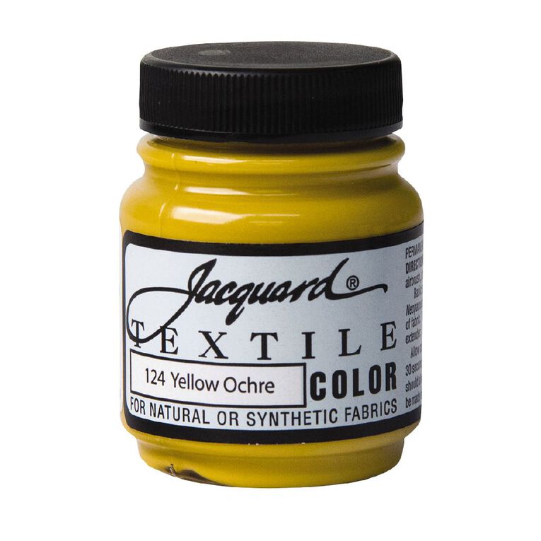 Jacquard Textile Colours 66.54ml Yellow Ochre, , hi-res