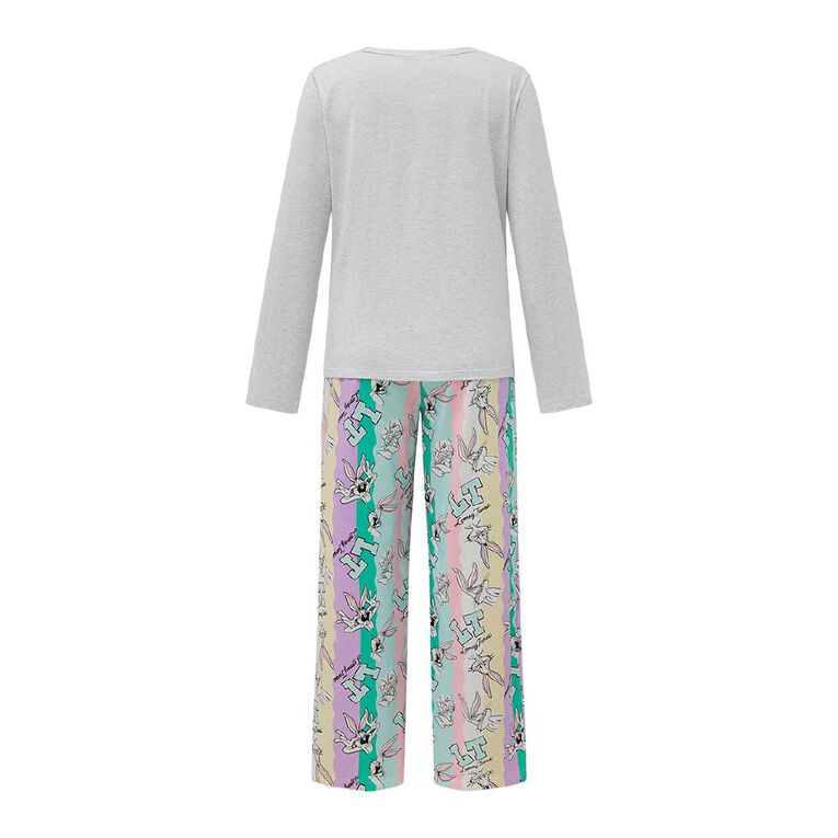 Bugs Bunny Women's Knit Pyjama Set, Grey Light, hi-res