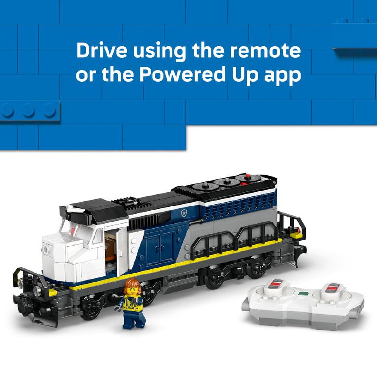 LEGO CITY Police Train Heist 60508, , hi-res