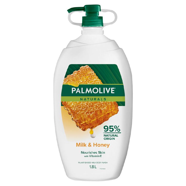 Palmolive Body Wash Milk & Honey 1.8L, , hi-res