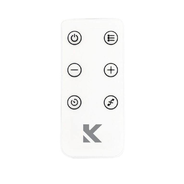 Kensington Digital Ceramic Tower Heater 60cm White, , hi-res