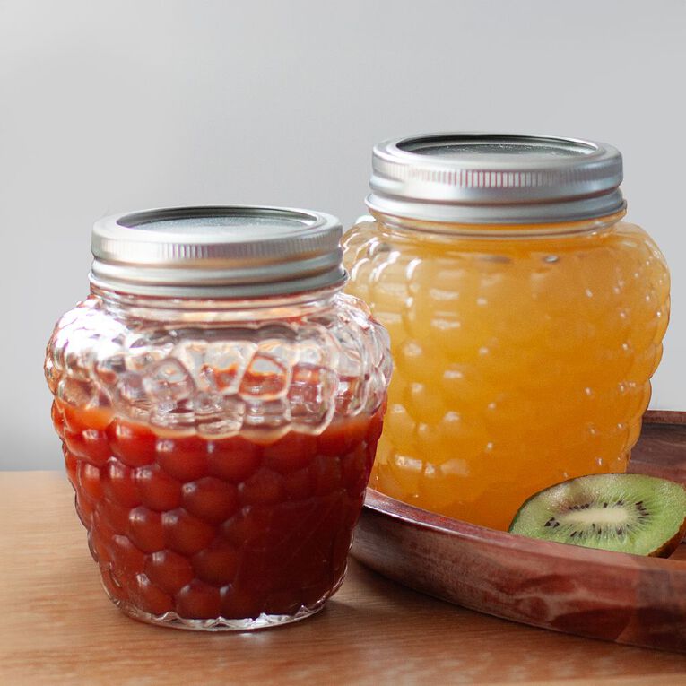 Kate's Kitchen Preserving Berry Jar 2 Pack Clear 400ml, , hi-res