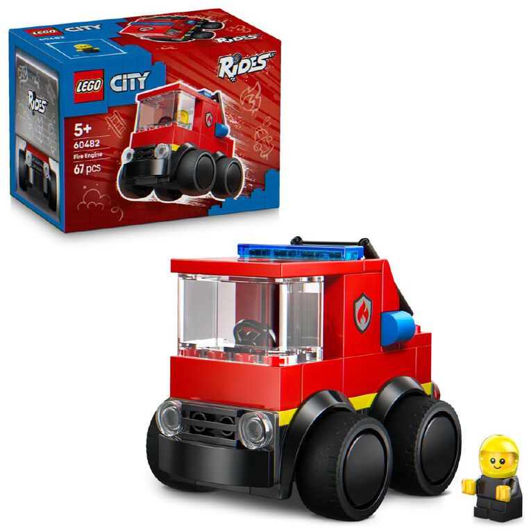 LEGO CITY Rides Fire Engine 60482, , hi-res